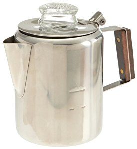 Tops 55702 Rapid Brew Stovetop Coffee Percolator, Stainless Steel, 2-3 Cup